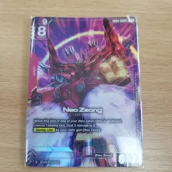 Neo Zeong GD04-033 LR+ Alt Art English Gundam TCG - Image 1