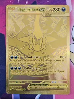 Mega Darkrai ex 120/084 Pokemon TCG Pitch Black 2026 - Not A 10 - Image 1