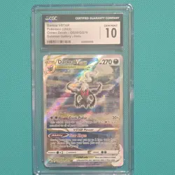 CGC 10 Darkrai VSTAR GG50/GG70 Crown Zenith Galarian Gallery Holo 2023 - Image 1