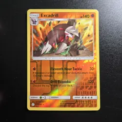 EXCADRILL 115/236 Reverse Holo Rare Cosmic Eclipse Pokemon TCG - Image 1