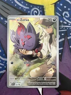 Pokemon TCG Journey Together N's Zorua SVP189 ETB Promo Card - Image 1