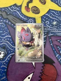 Pokemon TCG Journey Together N's Zorua SVP189 ETB Promo Card - Image 2