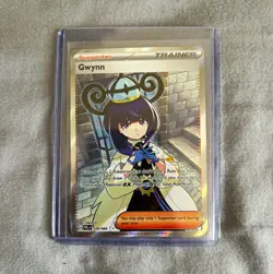 Pokemon TCG Gwynn 109/084 Pitch Black Ultra Rare Full Art Foil - Image 1