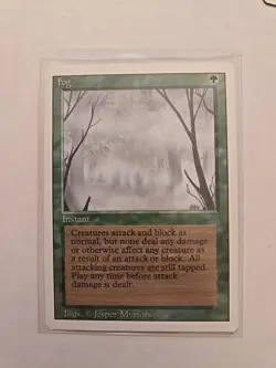 MTG Fog - Revised Edition - Common - Magic the Gathering - Image 1