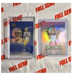 Panini Jayden Daniels RC 2 Card Lot Certified FF /199 Prestige Xtra Pts /299 - Image 1
