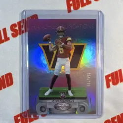 Panini Jayden Daniels RC 2 Card Lot Certified FF /199 Prestige Xtra Pts /299 - Image 2
