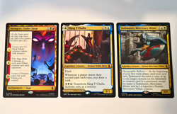 Wizards of the Coast MTG 3-Card Lot King T'Challa Black Panther, 2026 - Image 1