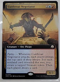 Cutthroat Negotiator EXTENDED, March of the Machine, MTG MOC - Image 1