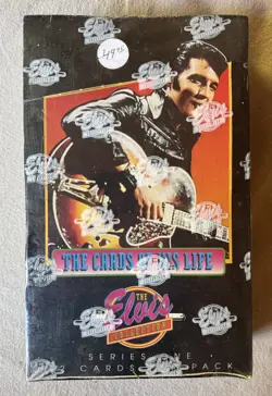 The Elvis Collection - Series One Trading Card Box - Factory Sealed - Image 1