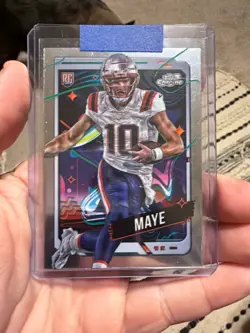 Topps Drake Maye Patriots 2024 Rookie 3 Card Lot Chrome #162 #164 CON-DME - Image 1