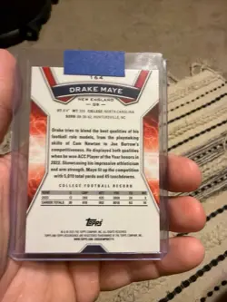 Topps Drake Maye Patriots 2024 Rookie 3 Card Lot Chrome #162 #164 CON-DME - Image 4