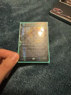 Loot, Exuberant Explorer (Borderless) (Mana Foil) Foundations Foil - Image 2