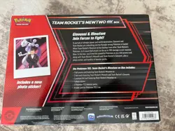 Pokemon TCG - Team Rocket’s Mewtwo Ex Box | BRAND NEW SEALED - Image 2