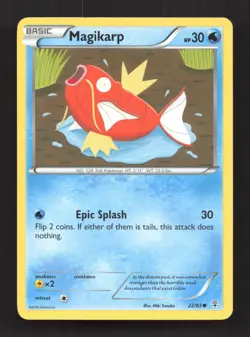 Magikarp 22/83 Common Generations Pokemon Lightly Played - Image 1