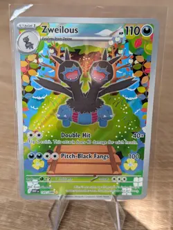 Pokemon - Zweilous 147/086 - White Flare - Illustration Rare - Image 1