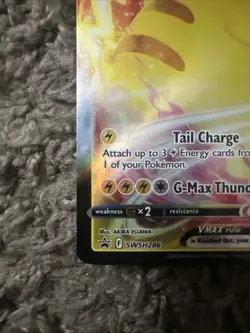 Pikachu VMAX SWSH286 SWSH: Sword & Shield Promo Cards Holo - Image 4