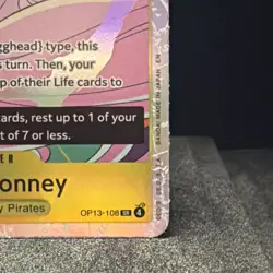 Jewelry Bonney (108) OP13-108 Carrying On His Will Foil - Image 3