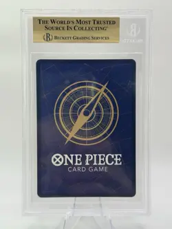 2025 ONE PIECE A FIST OF DIVINE SPEED RARE ALTERNATE ART ZEUS BGS 10 POP 77 - Image 3