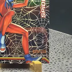2026 Topps Chrome Marvel Spider-Boy Spider Web Refractor /399 #160 - Image 2