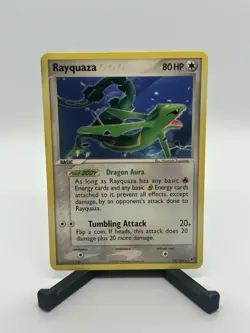 Rayquaza Pokemon TCG Deoxys 22/107 Rare Non Holo - Image 1