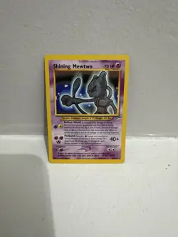 Pokemon TCG Shining Mewtwo Neo Destiny Holo Card 109/105 Secret Rare - Image 1