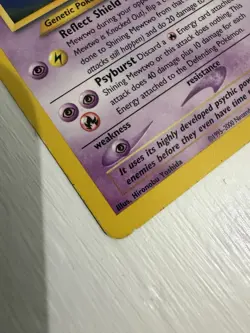 Pokemon TCG Shining Mewtwo Neo Destiny Holo Card 109/105 Secret Rare - Image 5