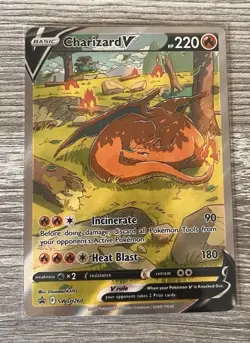 Pokemon TCG Charizard V SWSH260 Sword & Shield Promo Holo 220HP EN - Image 3