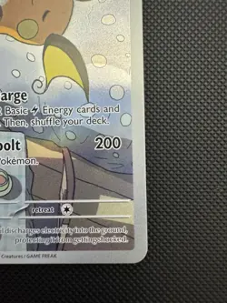 Pokemon Company Raichu 211/193 Paldea Evolved Illustration Rare Holo Eng 140HP - Image 4