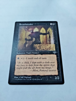 MTG Breathstealer Mirage Regular Common - Tiny bit of Edge Wear - Image 2
