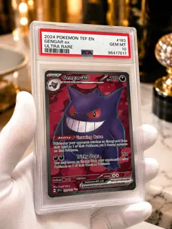 PSA 10 GEM MINT Gengar ex #193/162 – Temporal Forces – Ultra Rare – Pokemon Tcg - Image 3