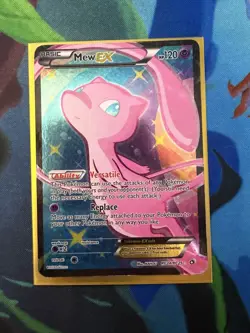 Mew EX (Full Art) Rc24/Rc25 Legendary Treasures: Radiant Collection Holo - Image 1