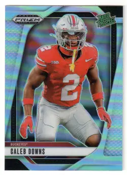 2025 Panini Prizm Draft Picks #159 CALEB DOWNS RATED PROSPECT 'SILVER PRIZM' RC! - Image 1