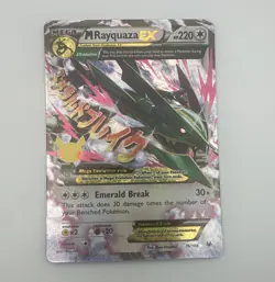 M Rayquaza EX 76/108 Celebrations Classic Holo Mega HP 220 EN - Image 1