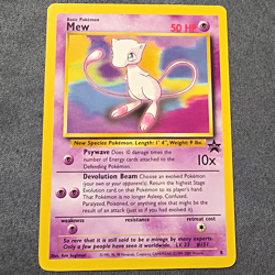 Wizards of the Coast Pokemon TCG Mew non Holo Rare Jungle Unlimited 50 HP - Image 1