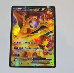 Pokemon TCG Charizard EX XY121 XY Holo Promo card standard size - Image 1