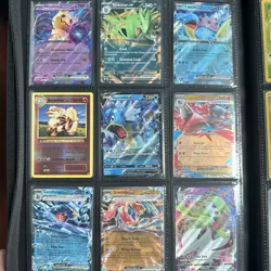 Pokemon Card Binder Lot Vintage Modern EX GX V VMAX Full Art Holo Collection NM - Image 2
