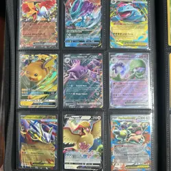 Pokemon Card Binder Lot Vintage Modern EX GX V VMAX Full Art Holo Collection NM - Image 4