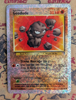 Geodude 77/110 Legendary Collection Reverse Holo Vintage Pokemon Card LP/MP - Image 1