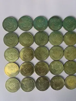 Pokemon 1999 Vintage Battling Coin Game Collection Job Lot Rare - Image 5