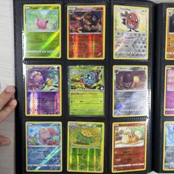 100+ Pokemon Card Lot Modern and Vintage Binder Collection (Binder Included) - Image 5