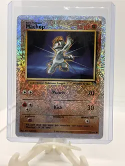 Vintage, Pokemon, Machop 79/110 Legendary Collection Reverse Holo - Image 2