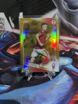 Elliot Anderson /50 Topps UCC Chrome 2025/26. Nottingham Forest. - Image 1