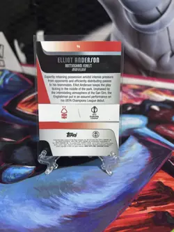 Elliot Anderson /50 Topps UCC Chrome 2025/26. Nottingham Forest. - Image 2