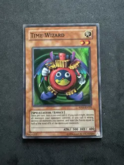 Yu-Gi-Oh! Time Wizard MRD EN035 Super Rare Unlimited Edition - Image 1