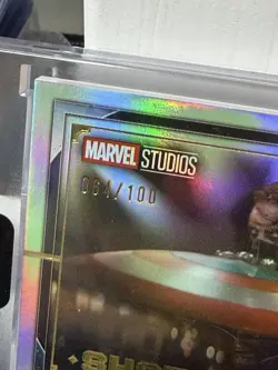 2025 Topps Marvel The Collector Strength of Winter Soldier Show Stoppers #/100 - Image 3