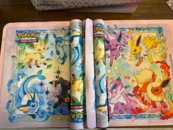 Pokemon Playmat Super Prismatic Evolutions TCG NEW - Image 1