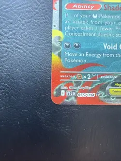 Mega Gengar EX 056/094 Me02: Phantasmal Flames Pokemon Tcg Mint - Image 2