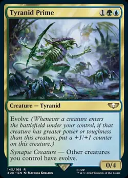 1 x Tyranid Prime - Universes Beyond: Warhammer 40,000 - NM-Mint - MTG - Image 1