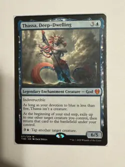 MTG - Thassa, Deep-Dwelling - Theros Beyond Death - NM - Image 1