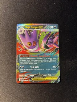 Pokemon TCG Mega Gengar EX 056/094 Phantasmal Flames Near Mint - Image 1